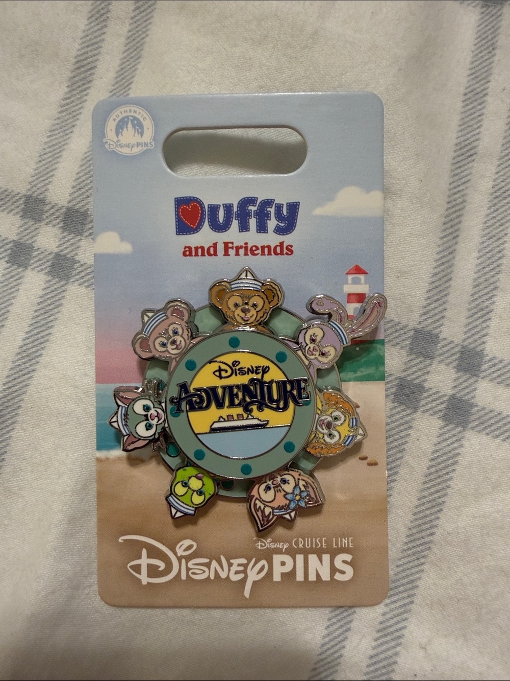 Disney Cruise Line Duffy and Friends Adventure Pin